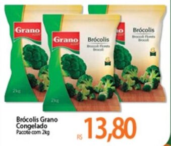 Atacadão Brocolis Grano Congelado 2kg oferta
