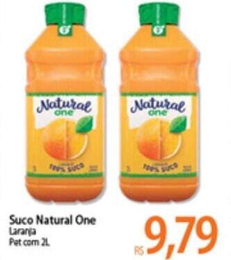 Atacadão Suco Natural One 2L oferta
