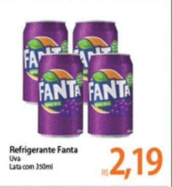 Atacadão Refrigerante Fanta 350ml oferta