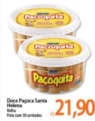 doce Pacoca Santa Helena