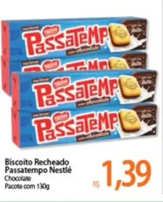 Atacadão Biscoito Recheado Passetempo 130g oferta