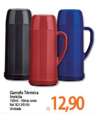 Atacadão Garrafa Termica Invicta oferta