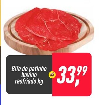 Bife de patinho bovino resfriado 1kg