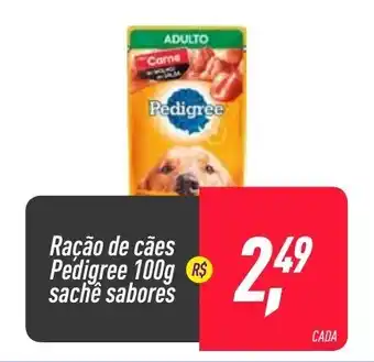 Racao de caes Pedigree 100g