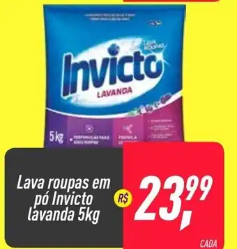 Frangolândia Lava roupas em po Invicto 5kg oferta