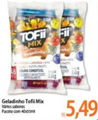 Geladinho Tofii Mix