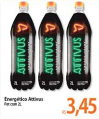Atacadão Energetico Attivus 2L oferta