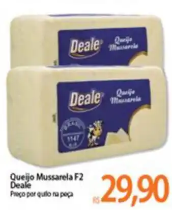 Atacadão Queijo Mussarela F2 Deale oferta