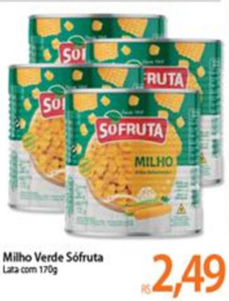 Atacadão Milho Verde Sofruta 170g oferta
