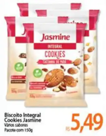 Atacadão Biscoito Integral Cookies Jasmine 150g oferta