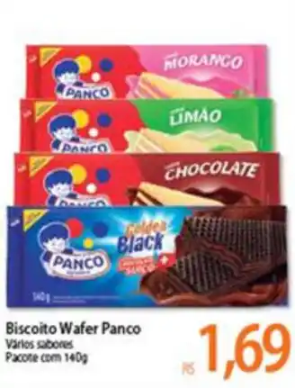 Atacadão Biscoito Wafer Panco 140g oferta