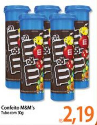 Atacadão Confeito M&M's 30g oferta