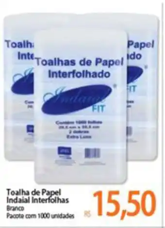 Atacadão Toalha de Papel Indaial Interfolhado oferta