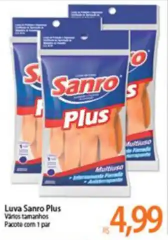 Luva Sanro Plus