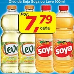 Oleo de Soja Soya 900ml