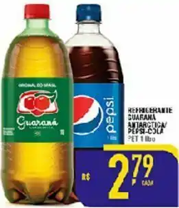 Mercantil Rodrigues Refrigerante guaraná antarctica / pepsi-cola 1 l oferta