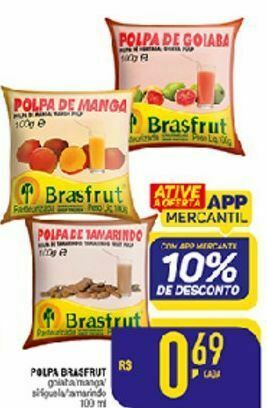 Polpa brasfrut 100ml