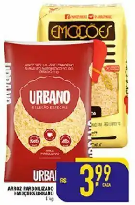 Mercantil Rodrigues Arroz parboilizado emoções / urbano kg oferta