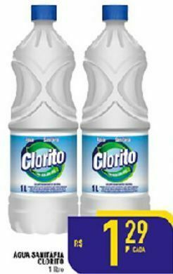 Mercantil Rodrigues Água sanitária clorito litro oferta