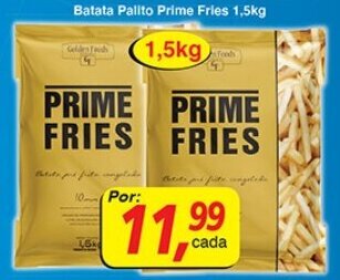 Supermercados Guanabara Batata Palito Prime Fries 1.5kg oferta