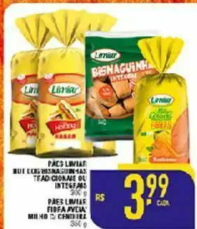 Pães limiar hot dog / bisnaguinhas tracionais ou integrais