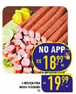 Mercantil Rodrigues Linguiça fina mista perdigão kg oferta