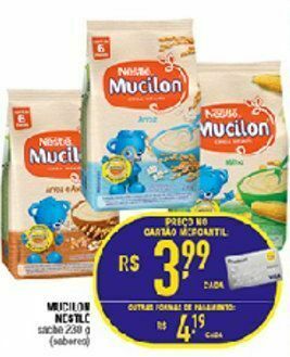 Mercantil Rodrigues Mucilon nestlé 230g oferta