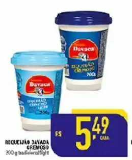 Mercantil Rodrigues Requeijão davaca cremoso 200g oferta