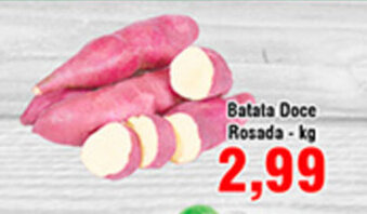 Shibata Supermercados Batata Doce Rosada 1kg oferta