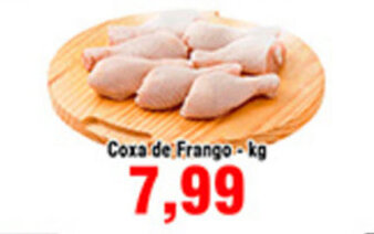 Shibata Supermercados Coxa de Frango 1kg oferta
