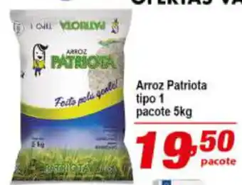 Ricoy Supermercados Arroz Patriota tipo 1 5kg oferta