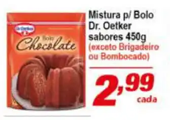 Mistura p/ Bolo Dr.Oetker sabores 450g