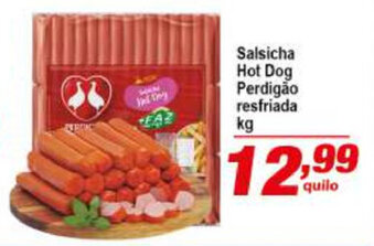 Ricoy Supermercados Salsicha Hot Dog Perdigao Resfriada 1kg oferta