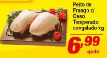 Ricoy Supermercados Peito Frango c/ Osso Temperado congelado 1kg oferta