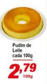 Ricoy Supermercados Pudim de Leite 100g oferta