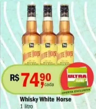 Ultrabox Whisky White Horse 1 litro oferta
