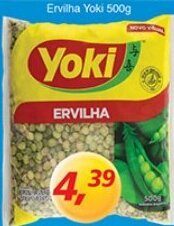 Supermercados Guanabara Ervilha Yoki 500g oferta