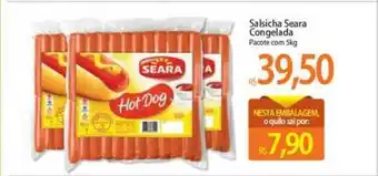 Atacadão Salsicha Seara Congelada 5kg oferta