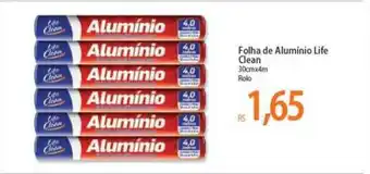 Atacadão Folha De Auliminio Life Clean oferta