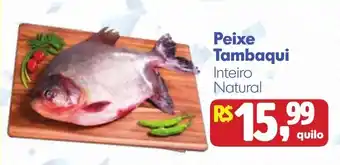Camiño supermercados Peixe Tambaqui Inteiro Natural oferta