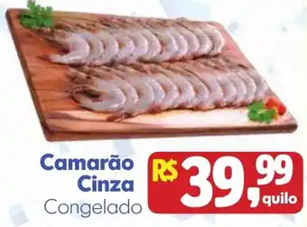 Camarão Cinza Congelado