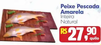 Camiño supermercados Peixe Pescada Amarela Inteira Natural oferta