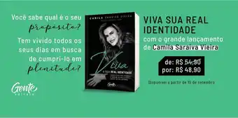 Viva Sua Real Identidade De Camila Saraiva Vieira