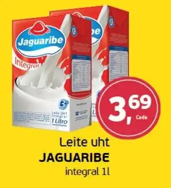 Cometa Supermercados Leite uht JAGUARIBE integral 1L oferta