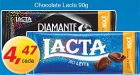 Supermercados Guanabara Chocolate Lacta 90g oferta