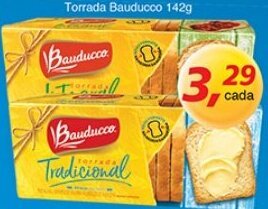 Supermercados Guanabara Torrada Bauducco 142g oferta