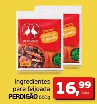 Cometa Supermercados Ingredientes para feijoada PERDIGÃO 880g oferta