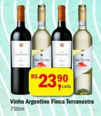 Ultrabox Vinho Argentino Finca Terranostra 750ml oferta