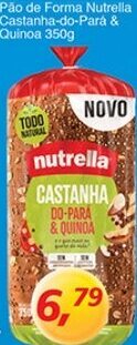 Supermercados Guanabara Pao de Forma Nutrella Castanha 350g oferta