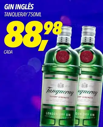 Frangolândia GIN INGLÊS TANQUERAY 750ML oferta